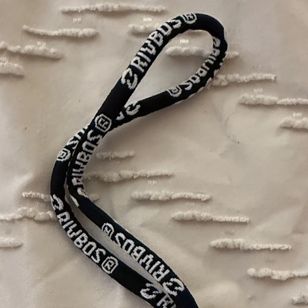 Kids Black and White Sunglasses Strap